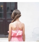 Mono coral palmeras largo Eve Children