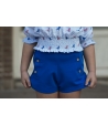 Short azulon Tul y Pompón