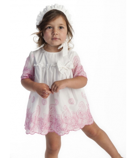 Jesusito blanco y fucsia José Varón