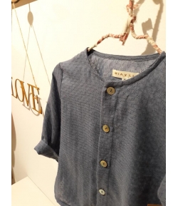 Camisa azul Mia y Lia