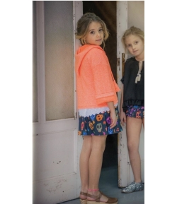 Jersey naranja fluor Mia y Lia