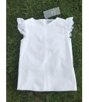 Blusa manga puntilla Nueces