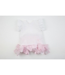 Conjunto blusa lino y culetin corazon Rochy