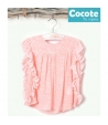 Blusa bambula rosa Cocote
