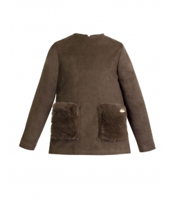 Sudadera Kaki Teen Eve Children