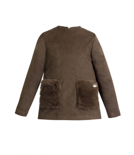 Sudadera Kaki Teen Eve Children