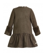 Vestido antelina kaki Teen Eve Children
