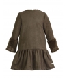 Vestido antelina kaki Teen Eve Children