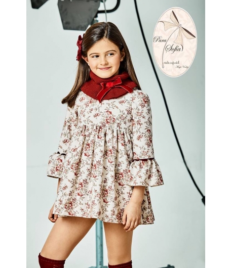 Cuello burdeos Para Sofía