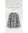 Camisa sudadera gris caballos Mia y Lia