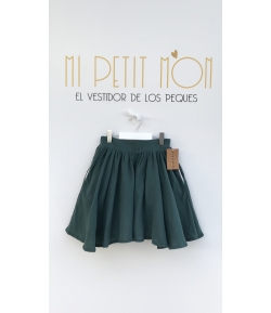 Falda verde Mia y Lia