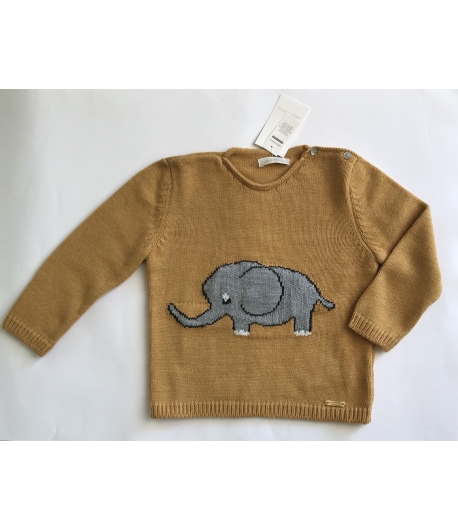 Jersey mostaza elefante Cesar Blanco