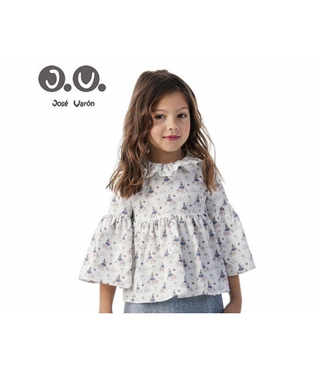 Blusa niña bicicleta José Varón