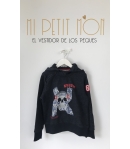 Sudadera azul calavera Khlum Mia y Lia