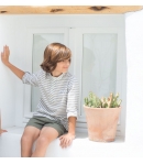 Camisa niño rayas Peach Eve Children