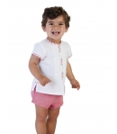 Conjunto niño rayas rojo José Varón
