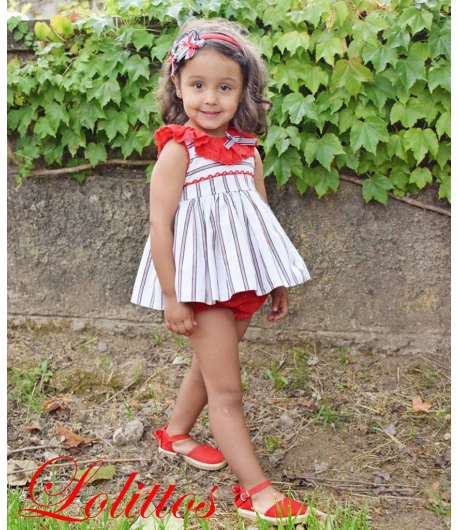 Jesusito vuelo 2 piezas Navy Lolittos