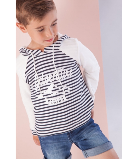 Sudadera niño marino Young & Chic Kauli