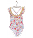 Bañador niña fresas José Varón