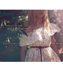 Vestido estampado Guinda Nora Norita Nora