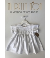 Blusa blanca plumeti Mia y Lia