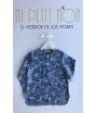 Camisa azul camuflaje Mia y Lia
