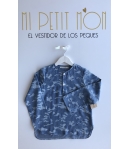 Camisa azul camuflaje Mia y Lia