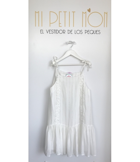 Vestido rayas doradas Oh!Soleil