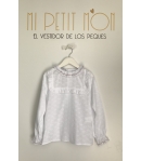 Blusa blanca Forest Kauli