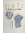 Conjunto gorro y bufanda celeste Gorros Navarro