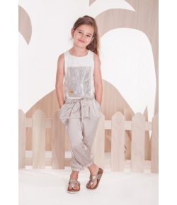 Camiseta marfil Sahara Kauli