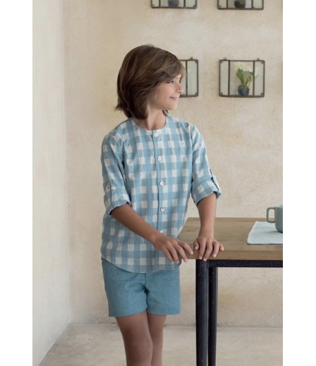 Camisa niño cuadros Jungle Eve Children