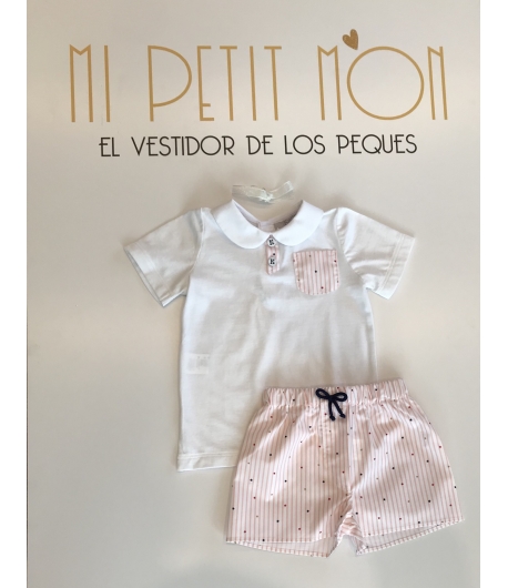 Conjunto camiseta + bañador Estrellas Beachwear Kauli