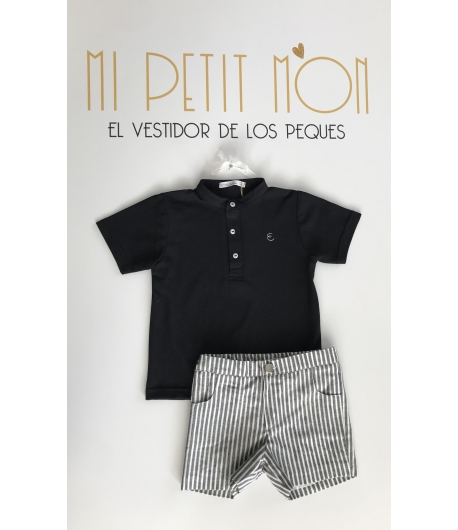 Conjunto niño polo + pantalón rayas Dragon-fly Eve Children
