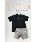 Conjunto niño polo + pantalón rayas Dragon-fly Eve Children