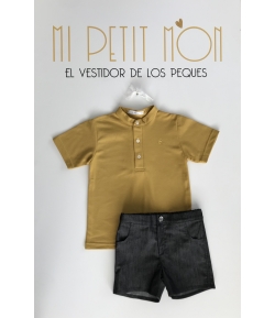 Conjunto niño polo + pantalón Bee Eve Children