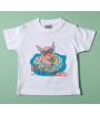 Camiseta niño cerdito lunares José Varón