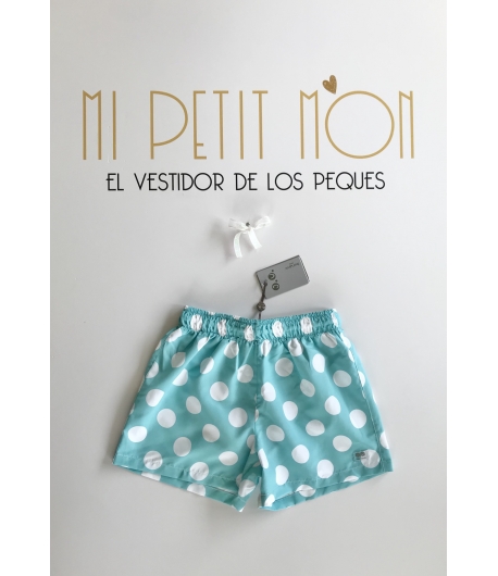 Bañador niño lunares José Varón