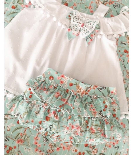 Conjunto blusón y short Alhambra Kauli