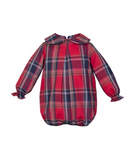 Pelele cuadros Scotish Eve Children