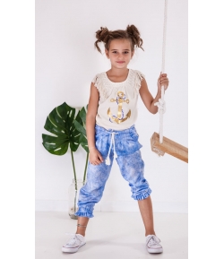 Camiseta beige Menorca Kauli