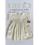 Vestido cuadros fluor Mia y Lia