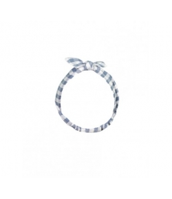 Turbante cuadro vichy azul Florence Eve Children