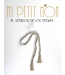 Multiadorno Rania beige y plata Bella Bimba & Bamboline