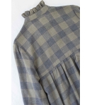 Blusa cuadros verde Mia y Lia