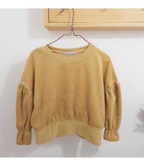 Sudadera arena Mia y Lia