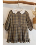 Vestido cuadros verde Mia y Lia