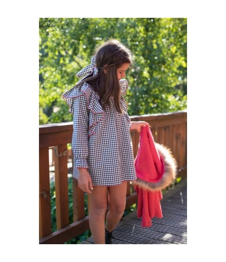 Vestido cuadros Alaska La Martinica by María Sobrino