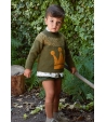 Conjunto niño camisa, bombacho o pantalón corto y jersey Chiara Eva Castro
