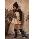 Pichi cuadros vichy mostaza Ember Bella Bimba